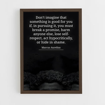 ap-marcus aurelius-2 cadre Bois foncé
