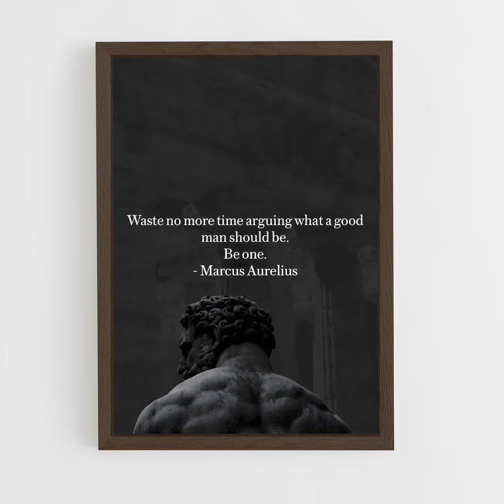 ap-marcus aurelius-4 cadre Bois foncé