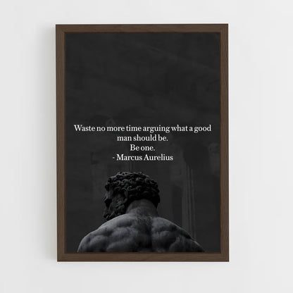 ap-marcus aurelius-4 cadre Bois foncé