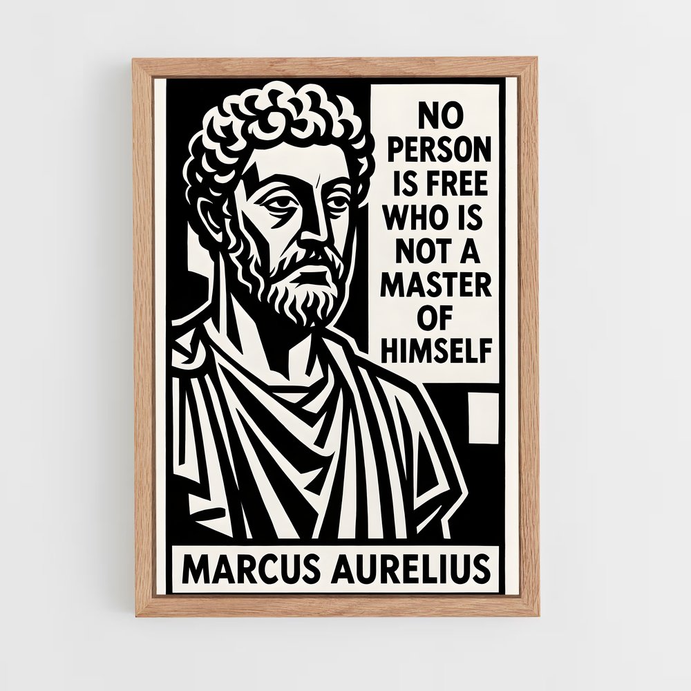 ap-marcus aurelius-5 cadre Bois clair