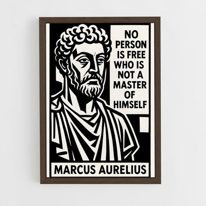 ap-marcus aurelius-5 cadre Bois foncé