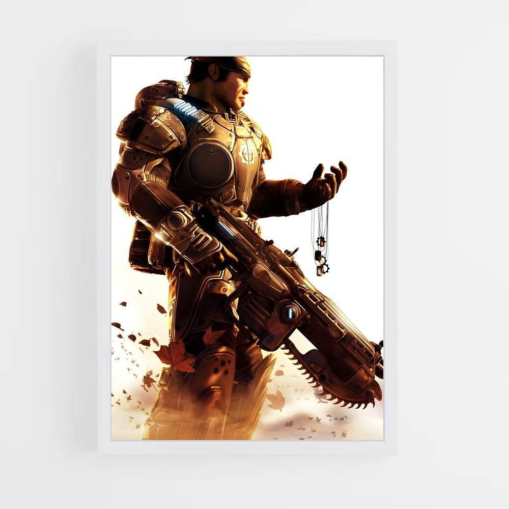 ap-marcus fenix-3 cadre Blanc