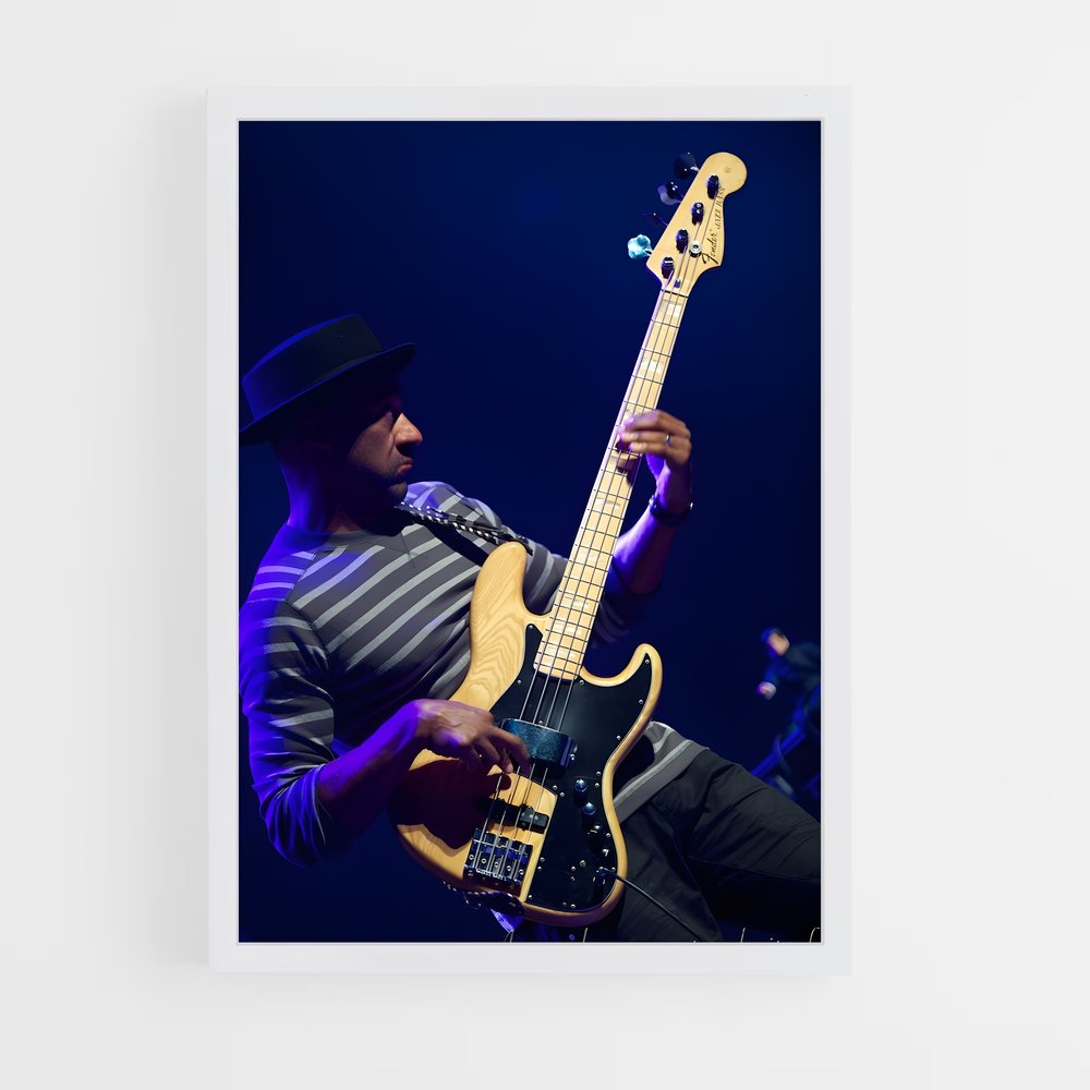 ap-marcus miller-1 cadre Blanc
