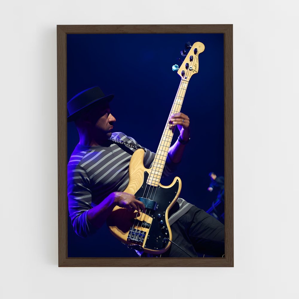 ap-marcus miller-1 cadre Bois foncé