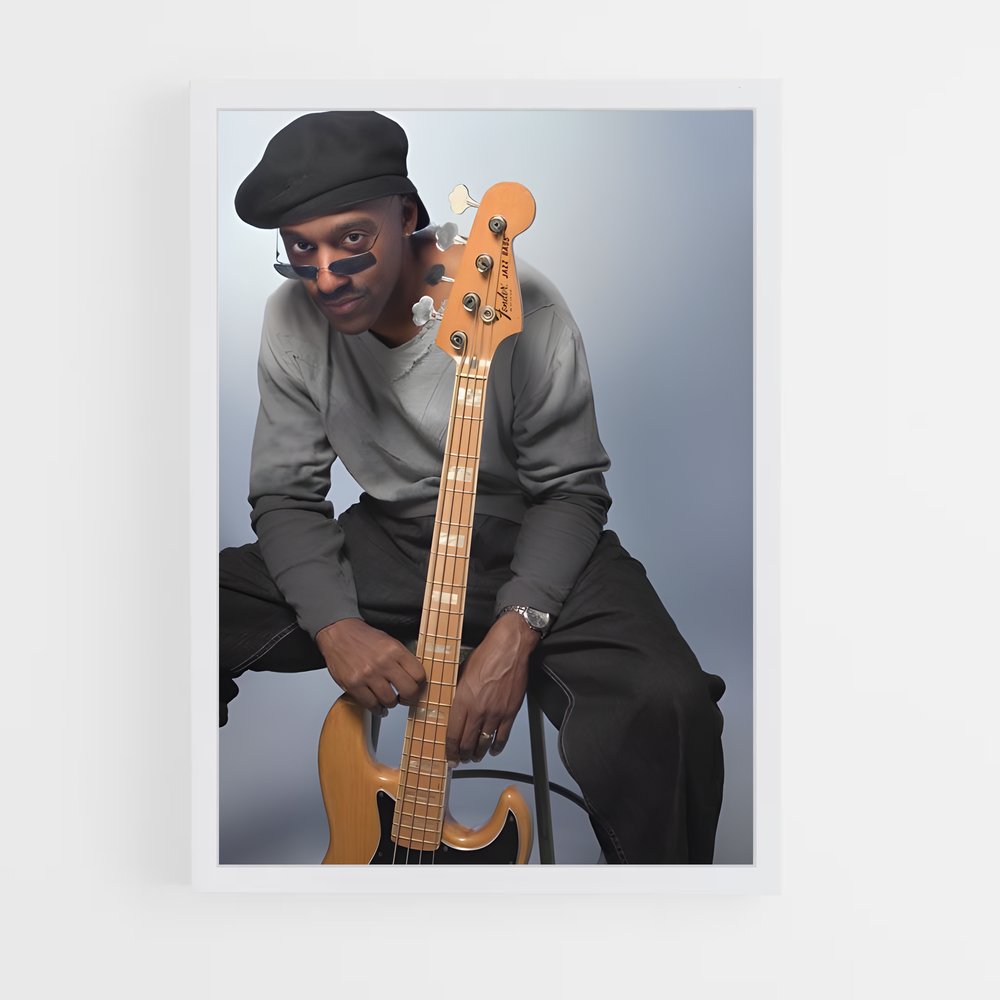 ap-marcus miller-2 cadre Blanc