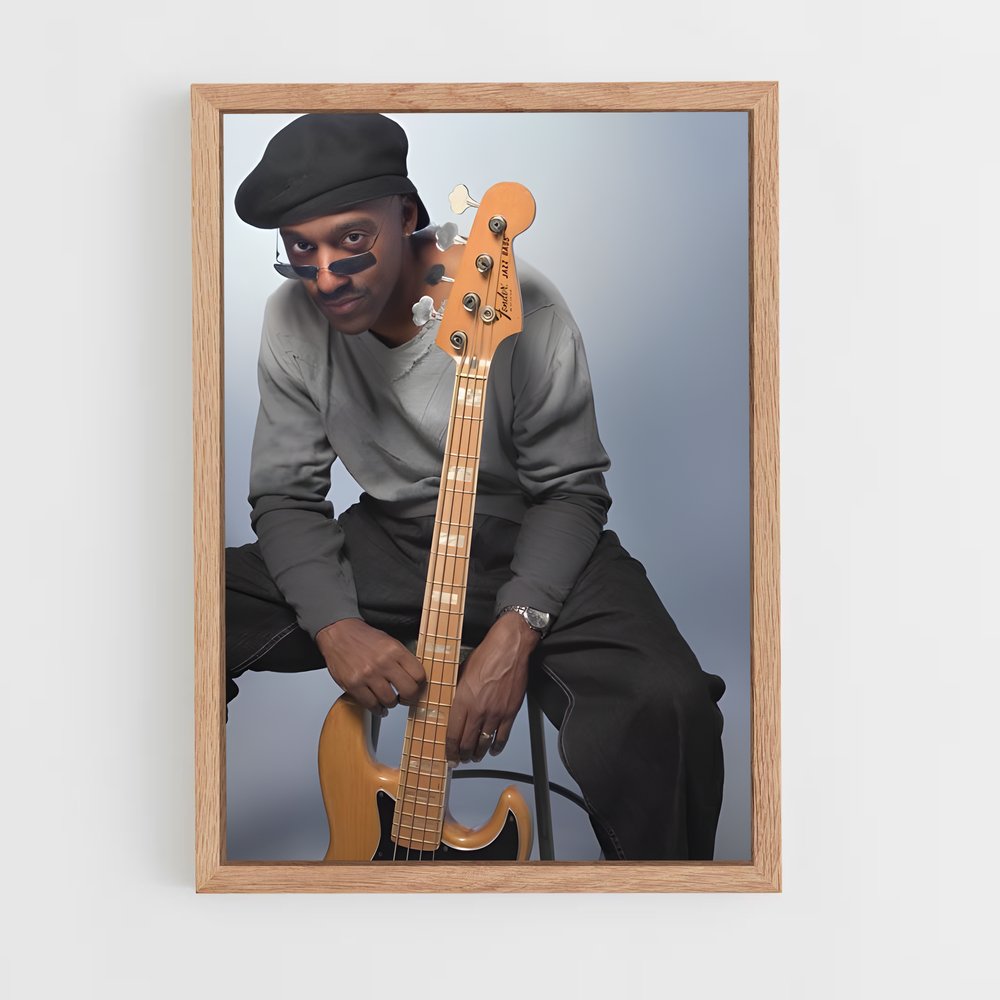 ap-marcus miller-2 cadre Bois clair