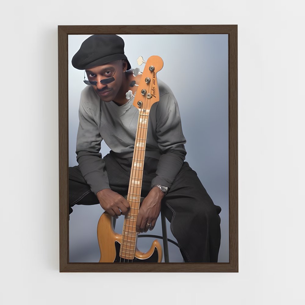 ap-marcus miller-2 cadre Bois foncé