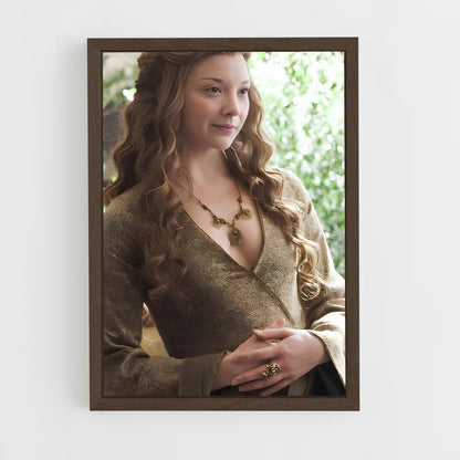 ap-margaery tyrell-1 cadre Bois foncé