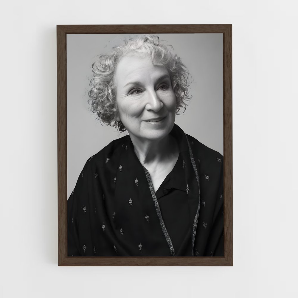 ap-margaret atwood-2 cadre Bois foncé