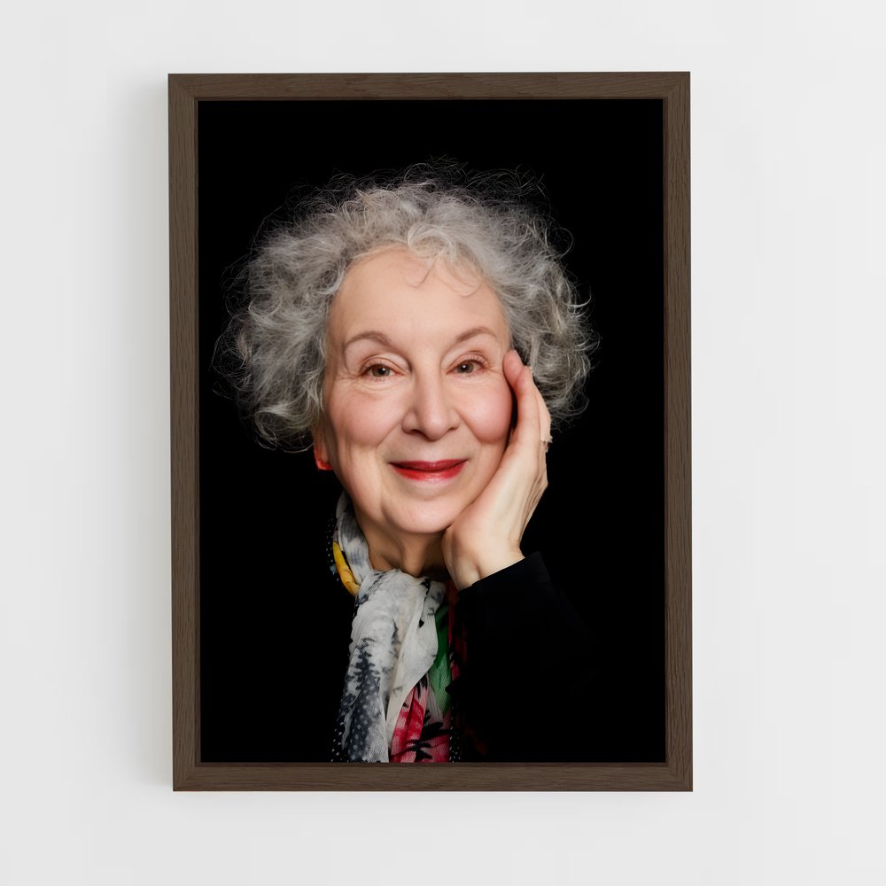 ap-margaret atwood-4 cadre Bois foncé
