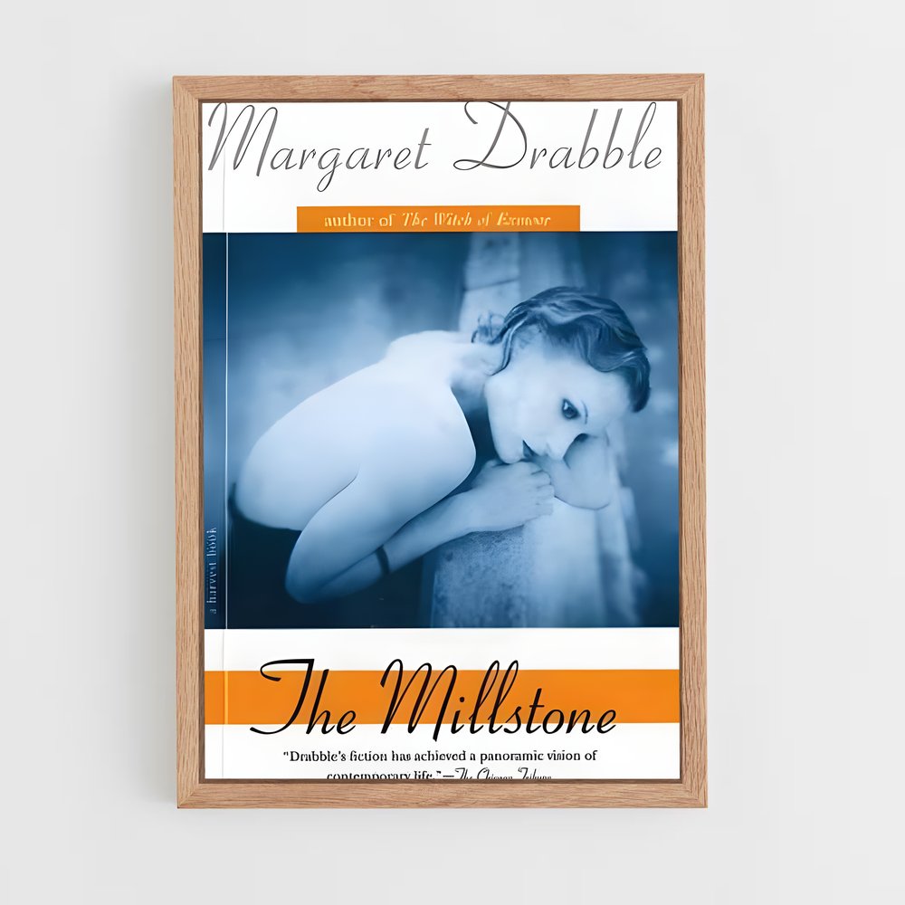 ap-margaret drabble-3 cadre Bois clair