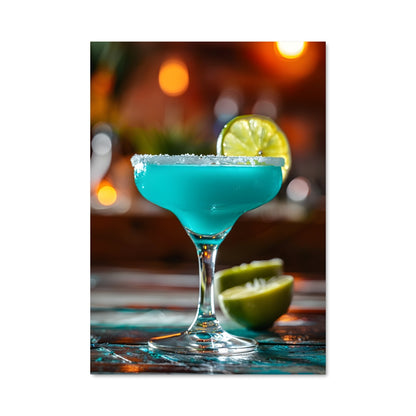 Poster Margarita Blue