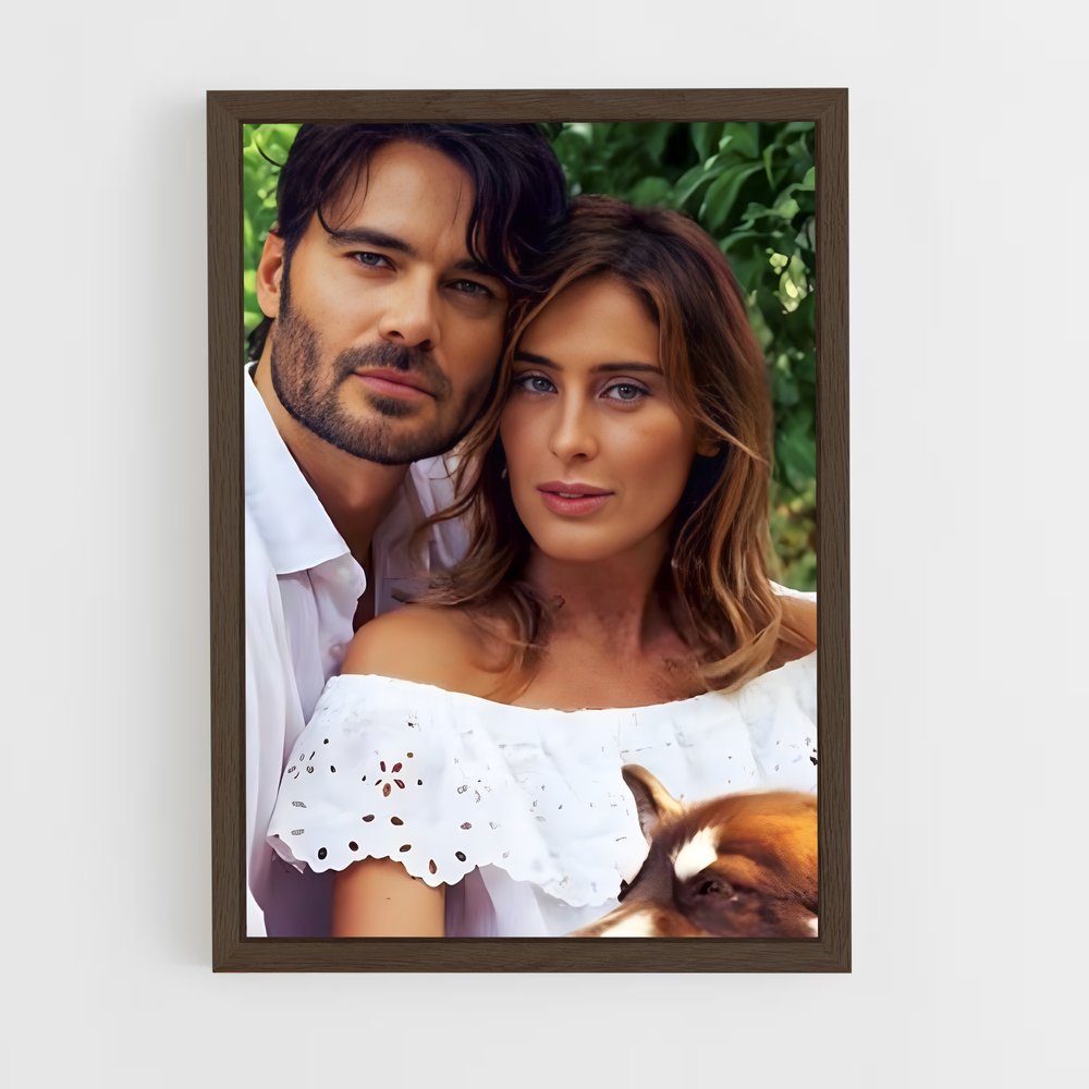 ap-maria elena boschi-10 cadre Bois foncé