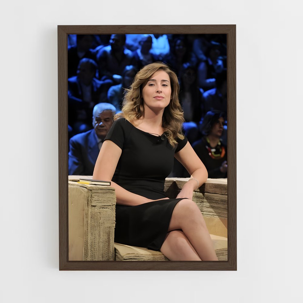 ap-maria elena boschi-3 cadre Bois foncé