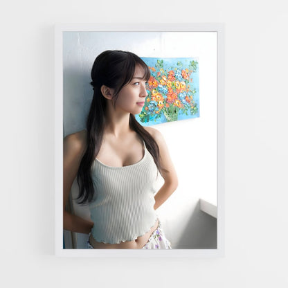 ap-maria makino-1 cadre Blanc