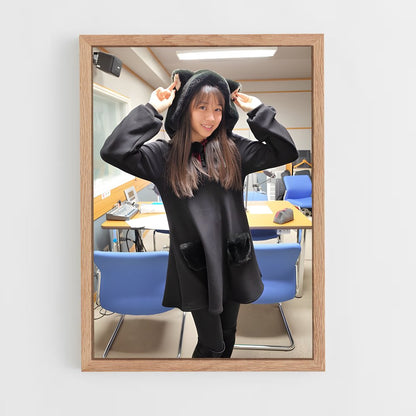 ap-maria makino-7 cadre Bois clair