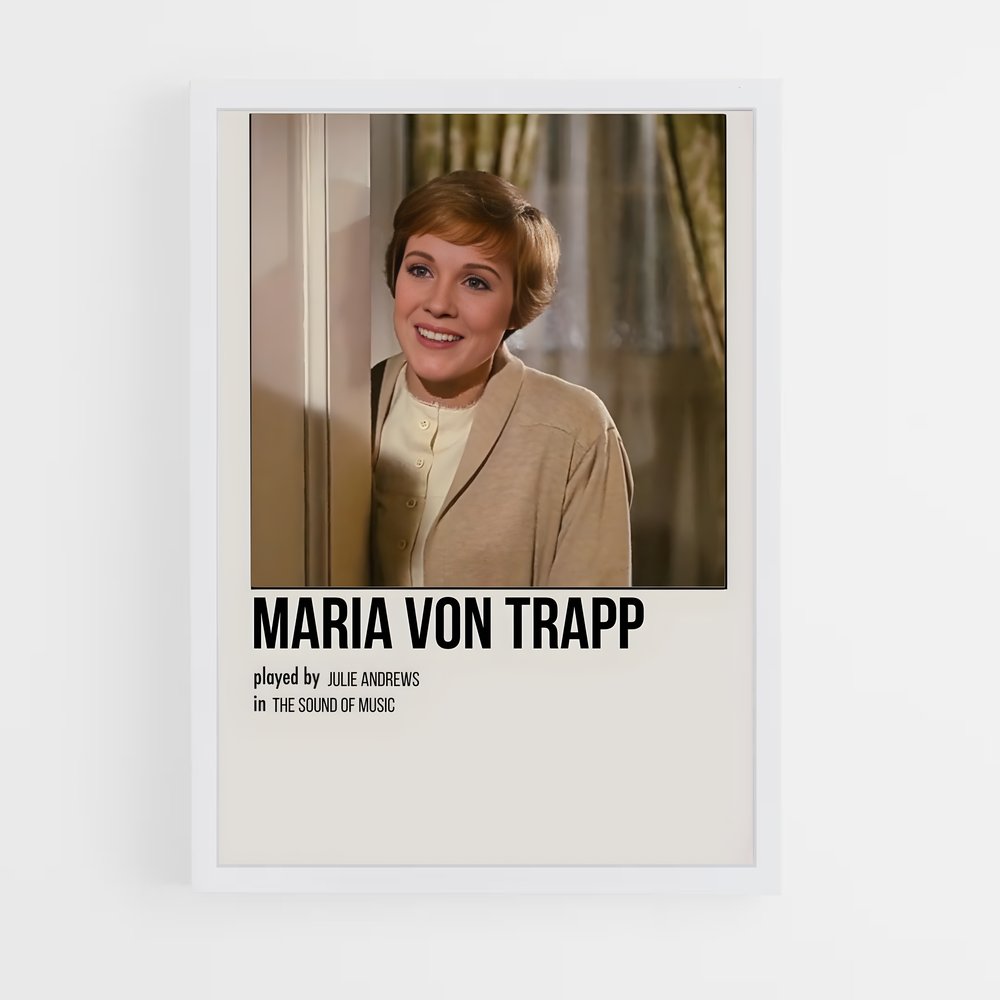 ap-maria von trapp-1 cadre Blanc