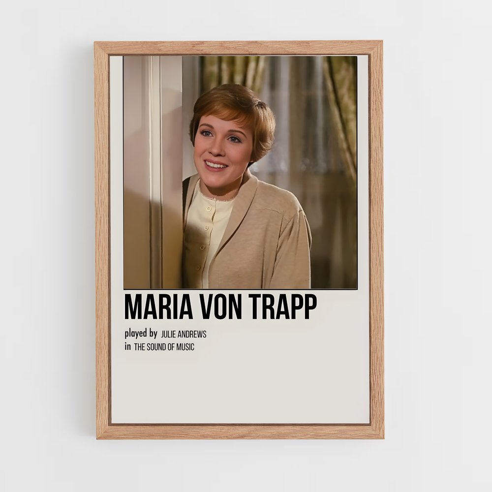 ap-maria von trapp-1 cadre Bois clair