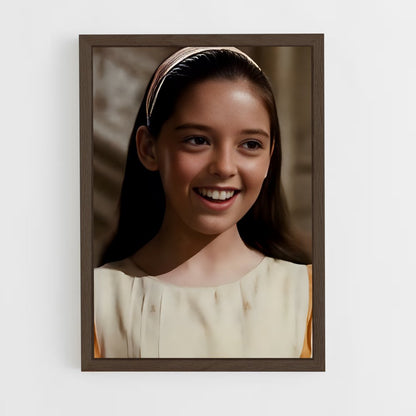 ap-maria von trapp-4 cadre Bois foncé