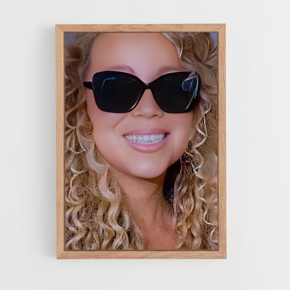 ap-mariah carey-3 cadre Bois clair