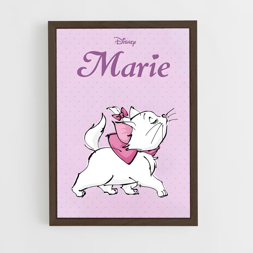 ap-marie-7 cadre Bois foncé