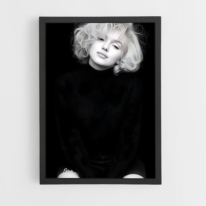 ap-marilyn monroe-2 cadre Noir