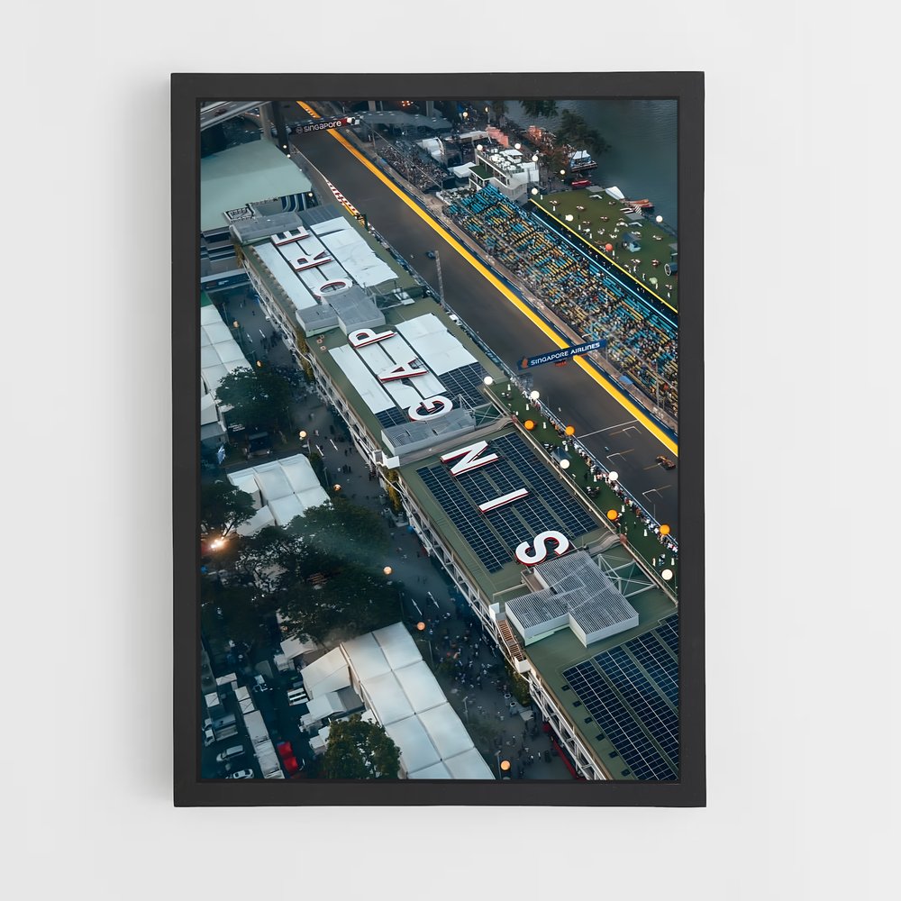 ap-marina bay street circuit singapore-3 cadre Noir