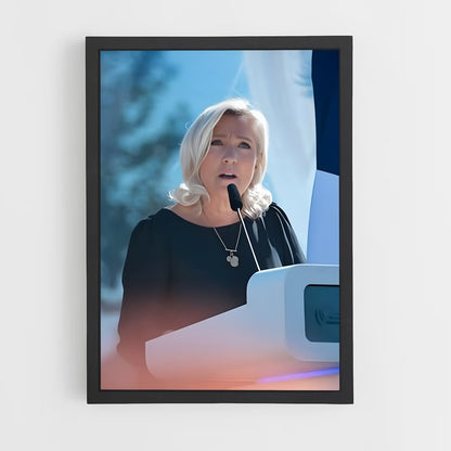 ap-marine le pen-10 cadre Noir