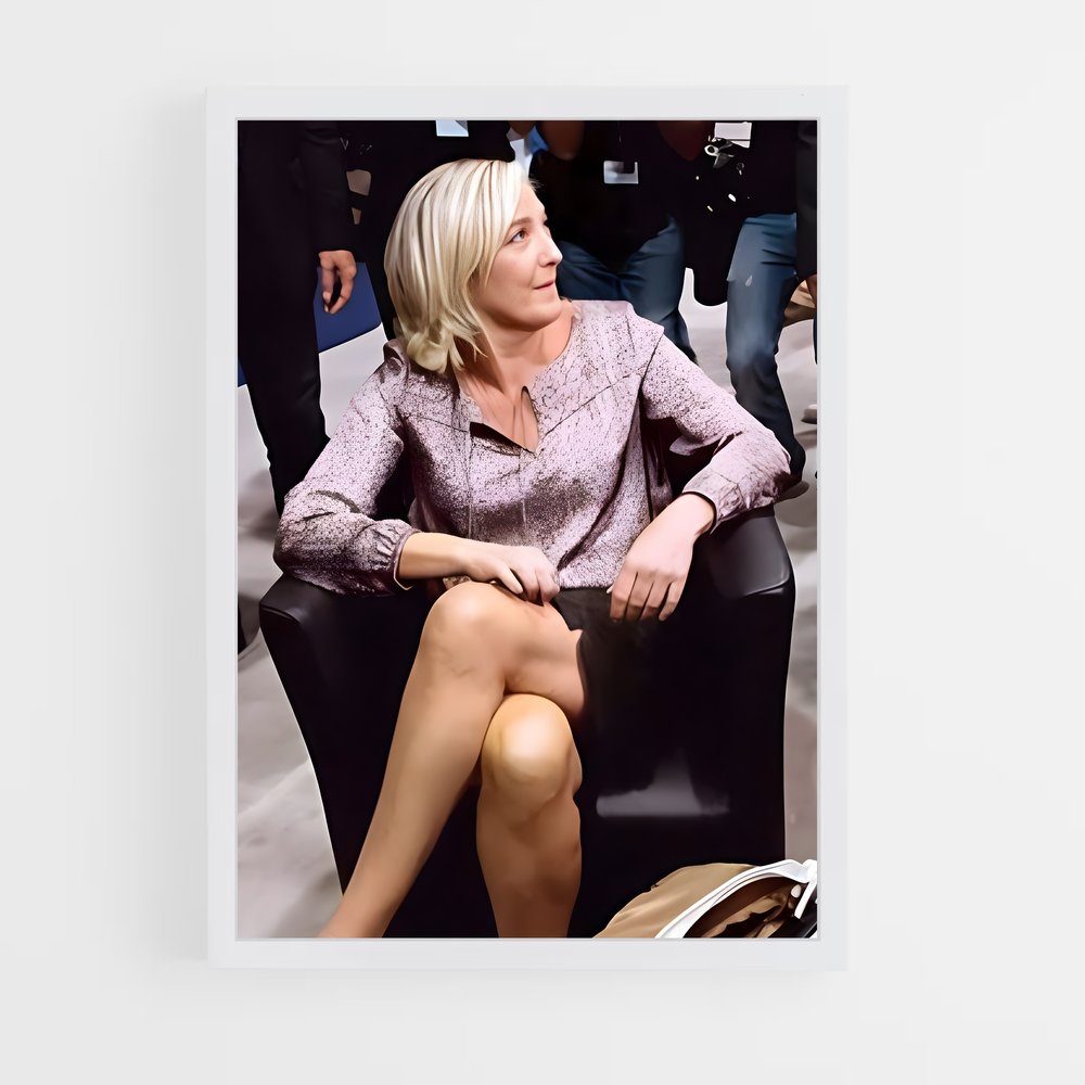 ap-marine le pen-11 cadre Blanc