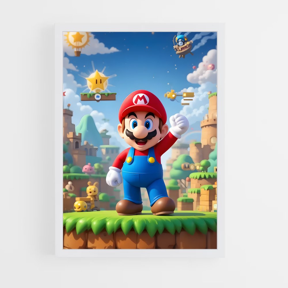 ap-mario-3 cadre Blanc