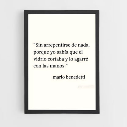 ap-mario benedetti-4 cadre Noir