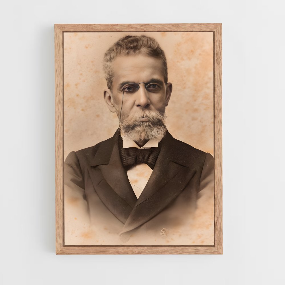 ap-mario machado-3 cadre Bois clair