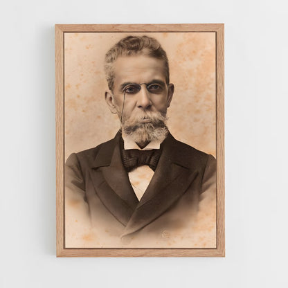 ap-mario machado-3 cadre Bois clair