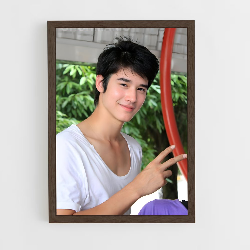 ap-mario maurer-3 cadre Bois foncé
