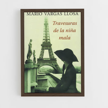 ap-mario vargas llosa-5 cadre Bois foncé