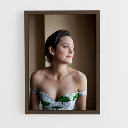 ap-marion cotillard-2 cadre Bois foncé