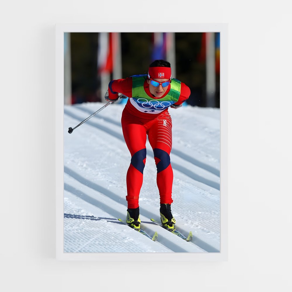 ap-marit bjorgen-1 cadre Blanc