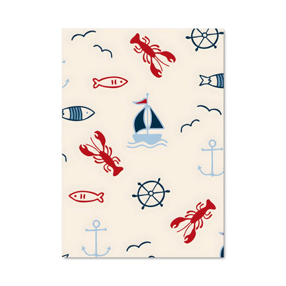 Poster Marins en Étreinte