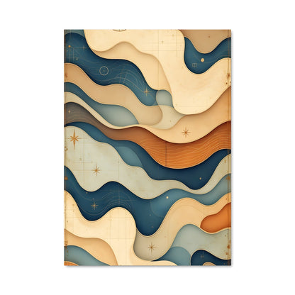 Poster Carte Nautique