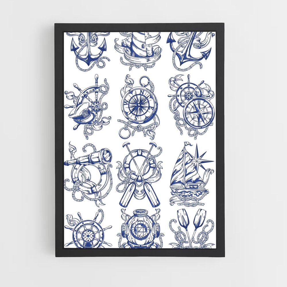ap-maritime motifs-1 cadre Noir
