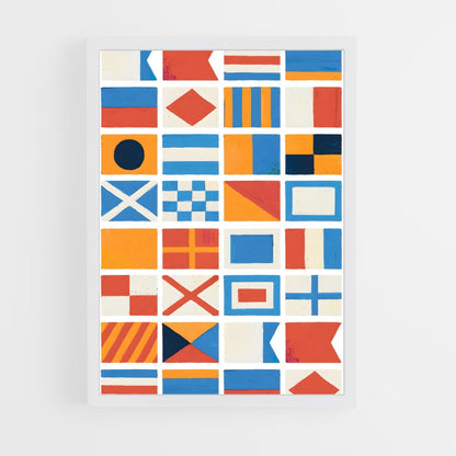ap-maritime motifs-5 cadre Blanc