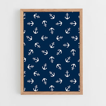 ap-maritime motifs-6 cadre Bois clair