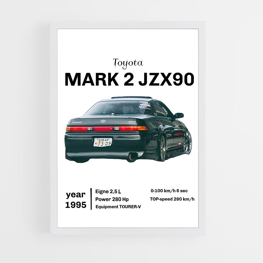 ap-mark ii jzx90-3 cadre Blanc