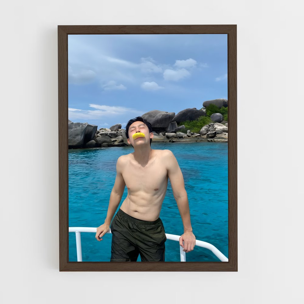 ap-mark prin-1 cadre Bois foncé