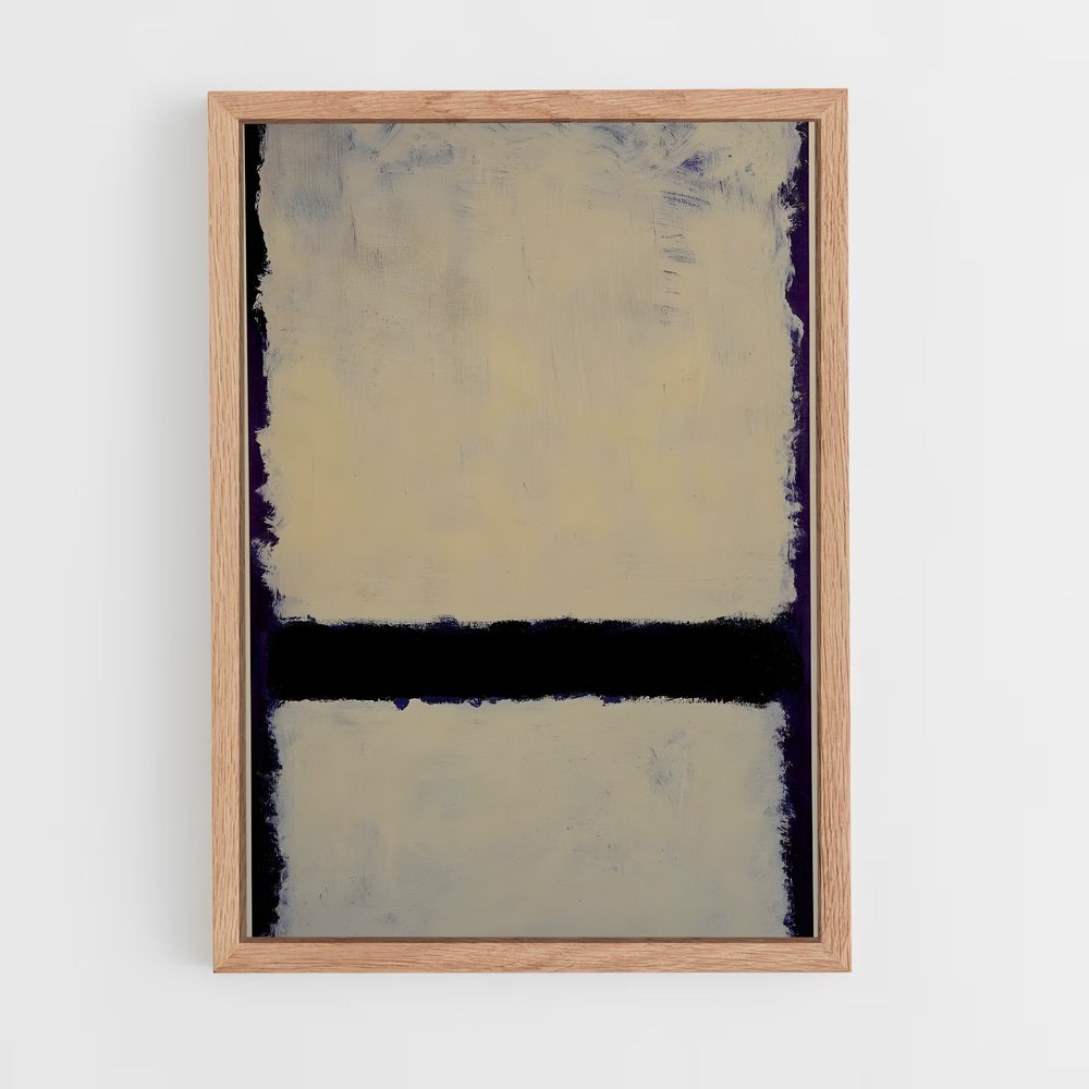 ap-mark rothko-8 cadre Bois clair