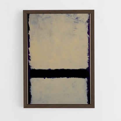 ap-mark rothko-8 cadre Bois foncé