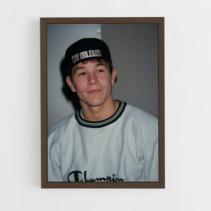 ap-mark wahlberg-7 cadre Bois foncé