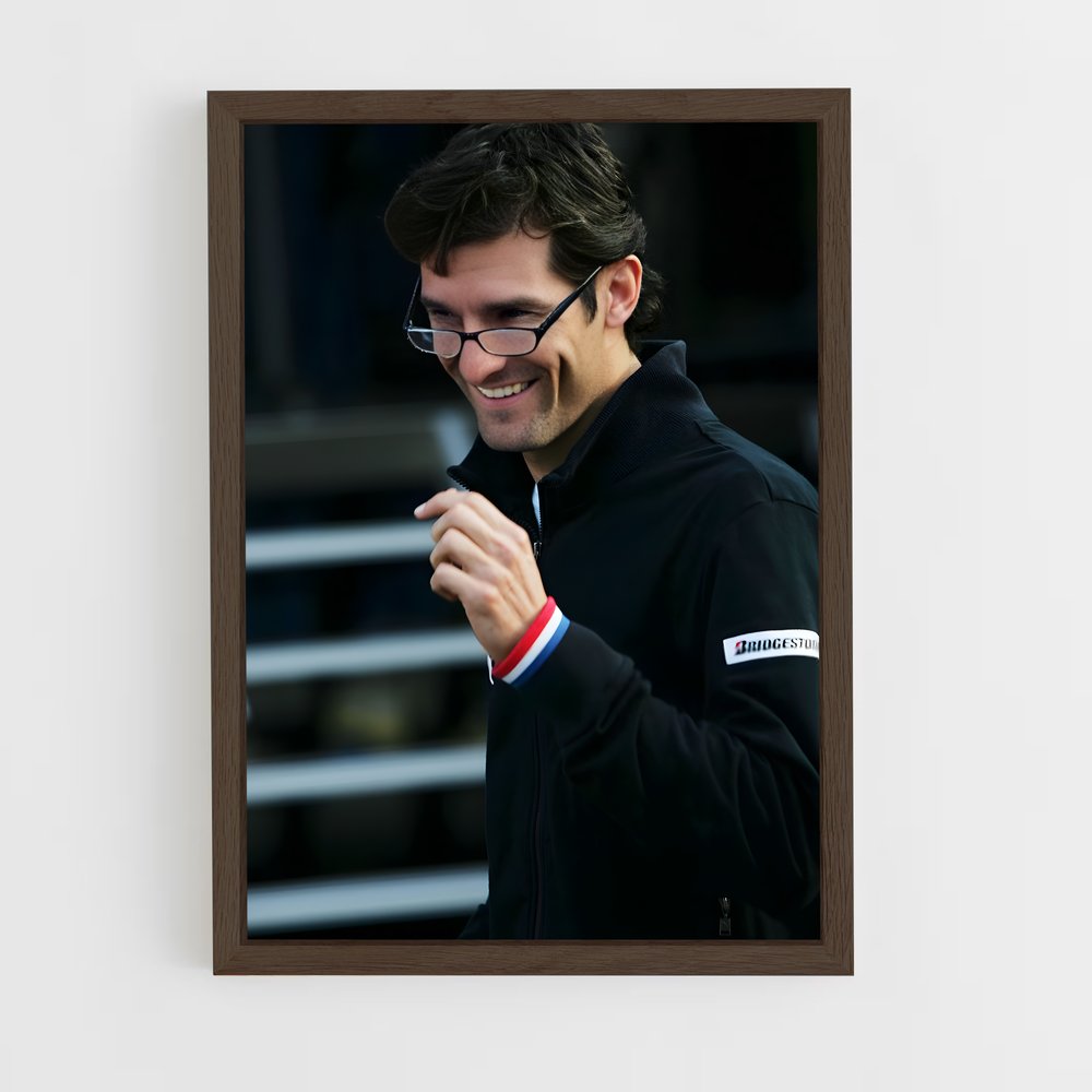 ap-mark webber-1 cadre Bois foncé