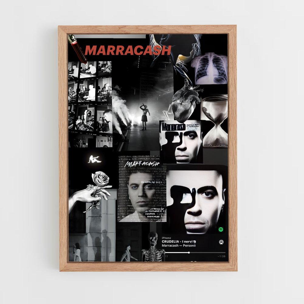 ap-marracash-12 cadre Bois clair