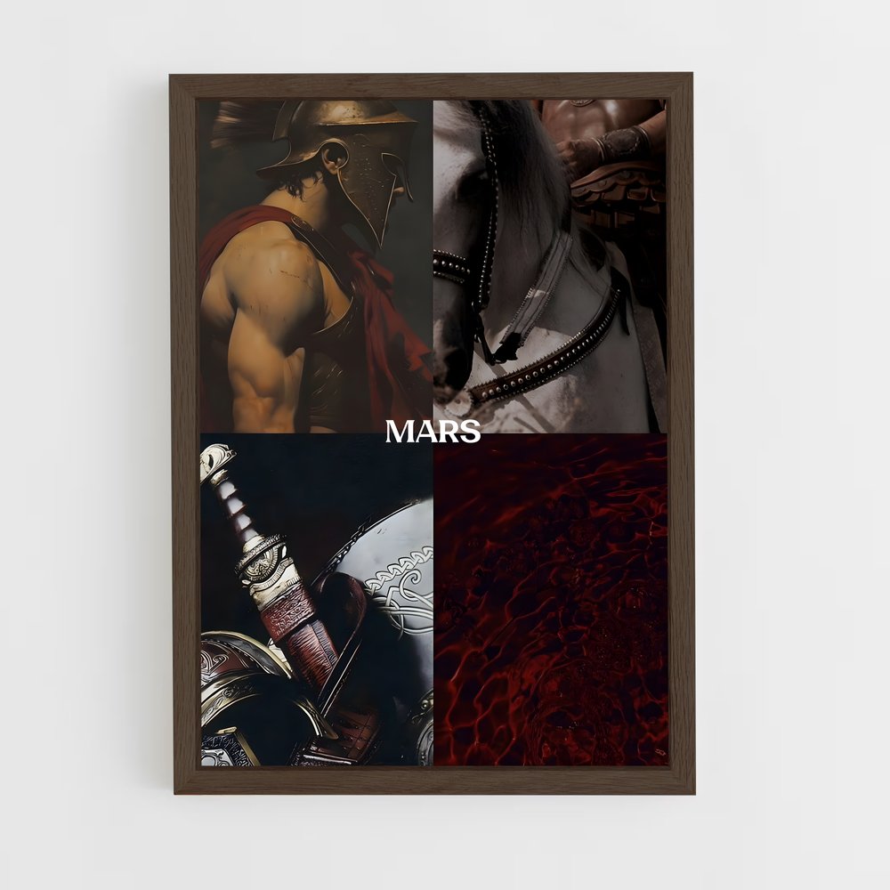 ap-mars-4 cadre Bois foncé
